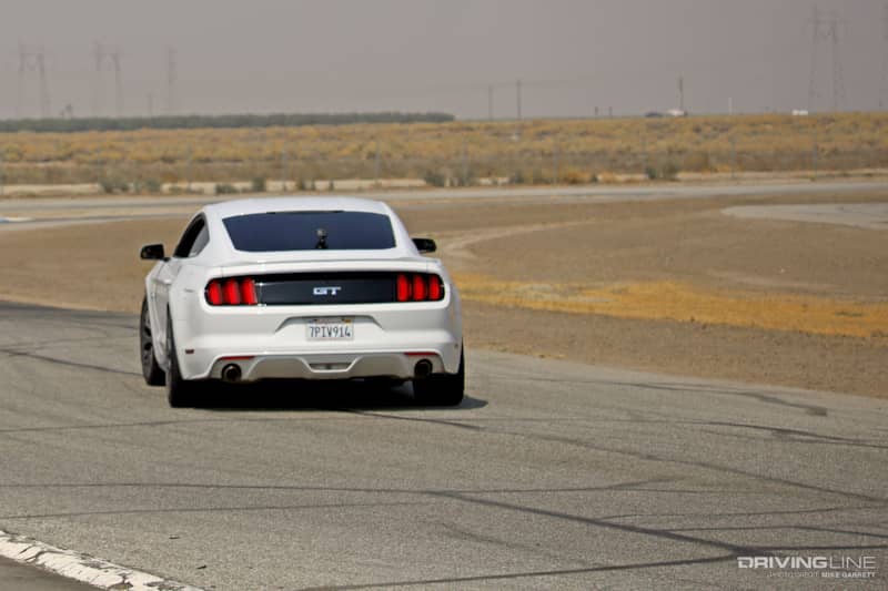 Ford Mustang GT at Autocross