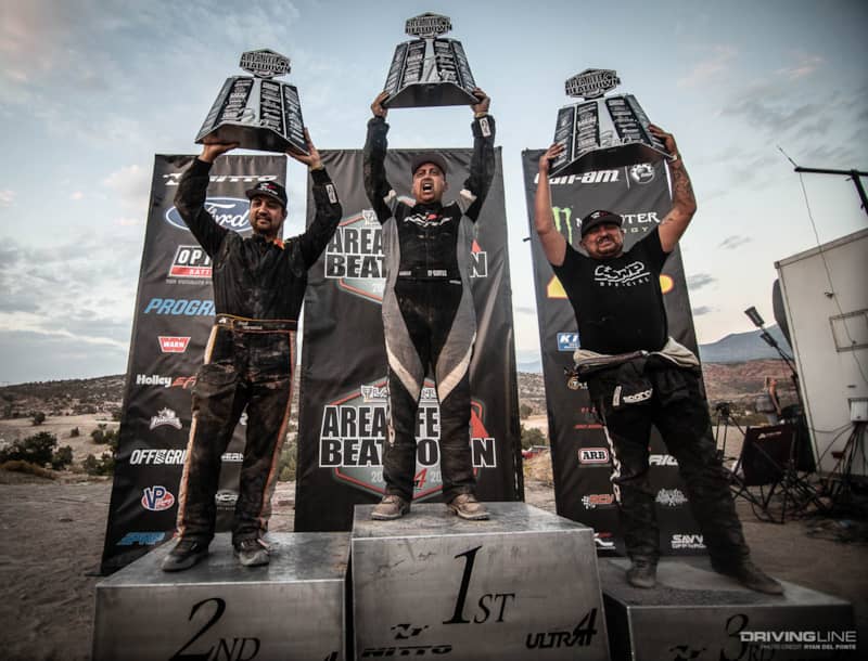 2020 Ultra4 racing Moab 4400 Class podium
