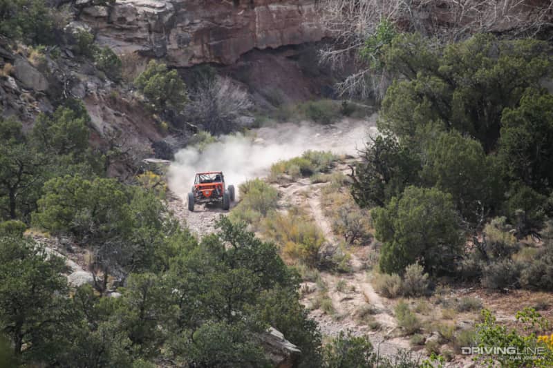 2020 Ultra4 racing Moab racer on course