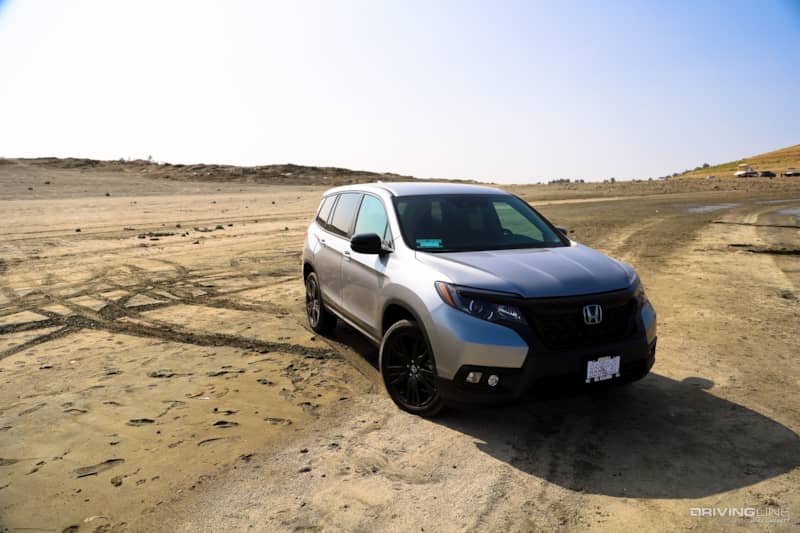 2020 Honda Passport on Sand