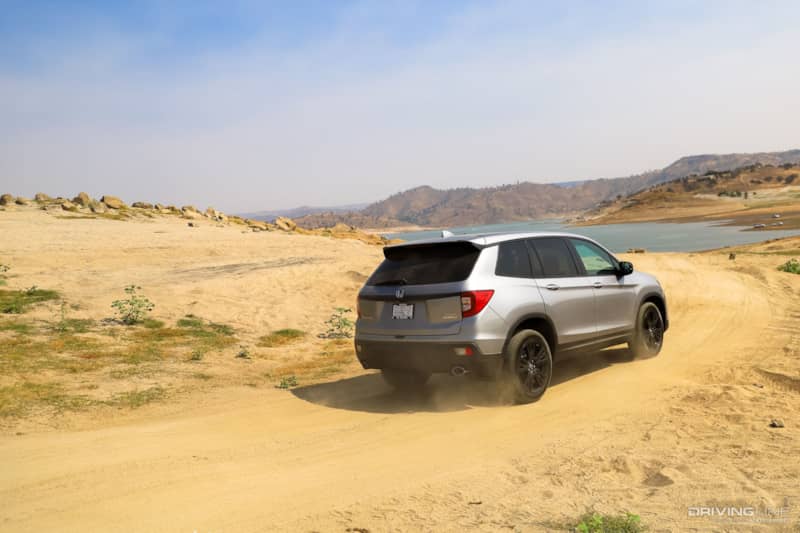 2020 Honda Passport on Trail