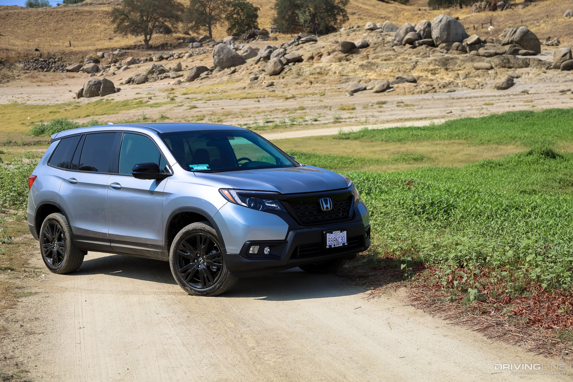 2020 Honda Passport on Trail