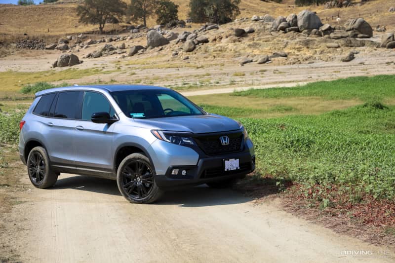 2020 Honda Passport on Trail