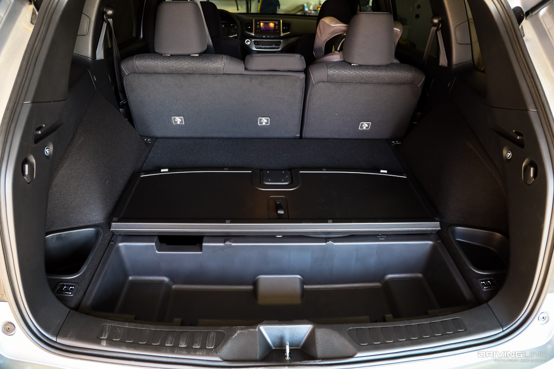 2020 Honda Passport Rear Storage
