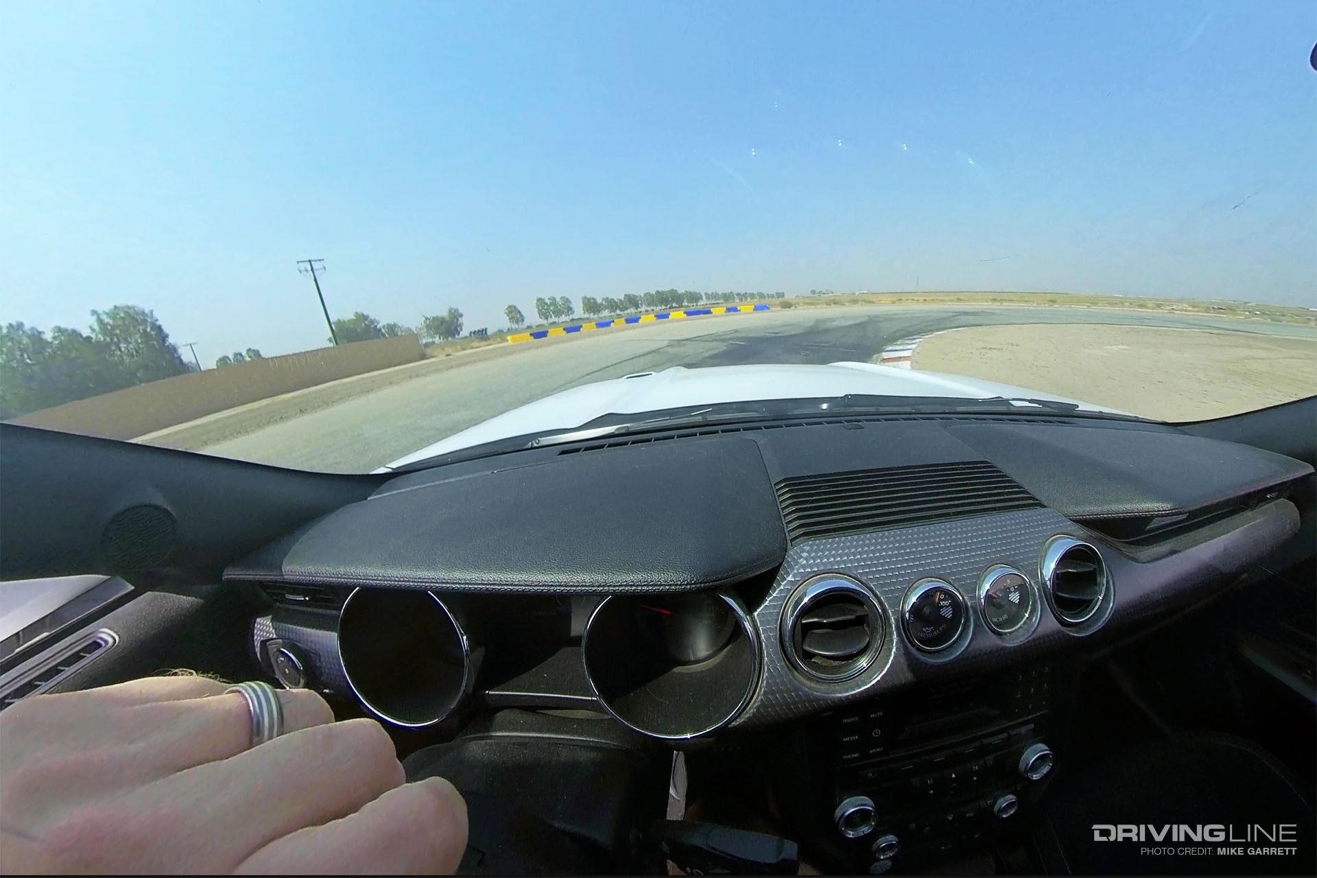 Ford Mustan GT Autocross Driver View