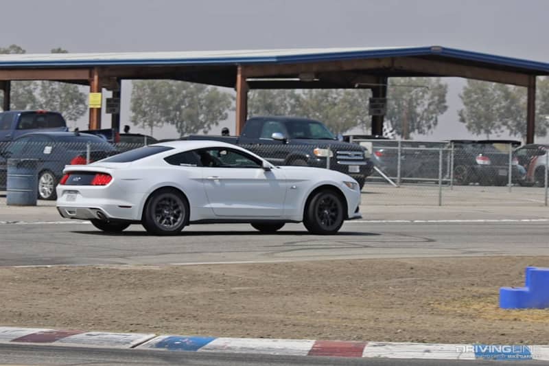 Hot Hatch to Muscle Car Racing my 435hp Mustang GT on a Go Kart Track