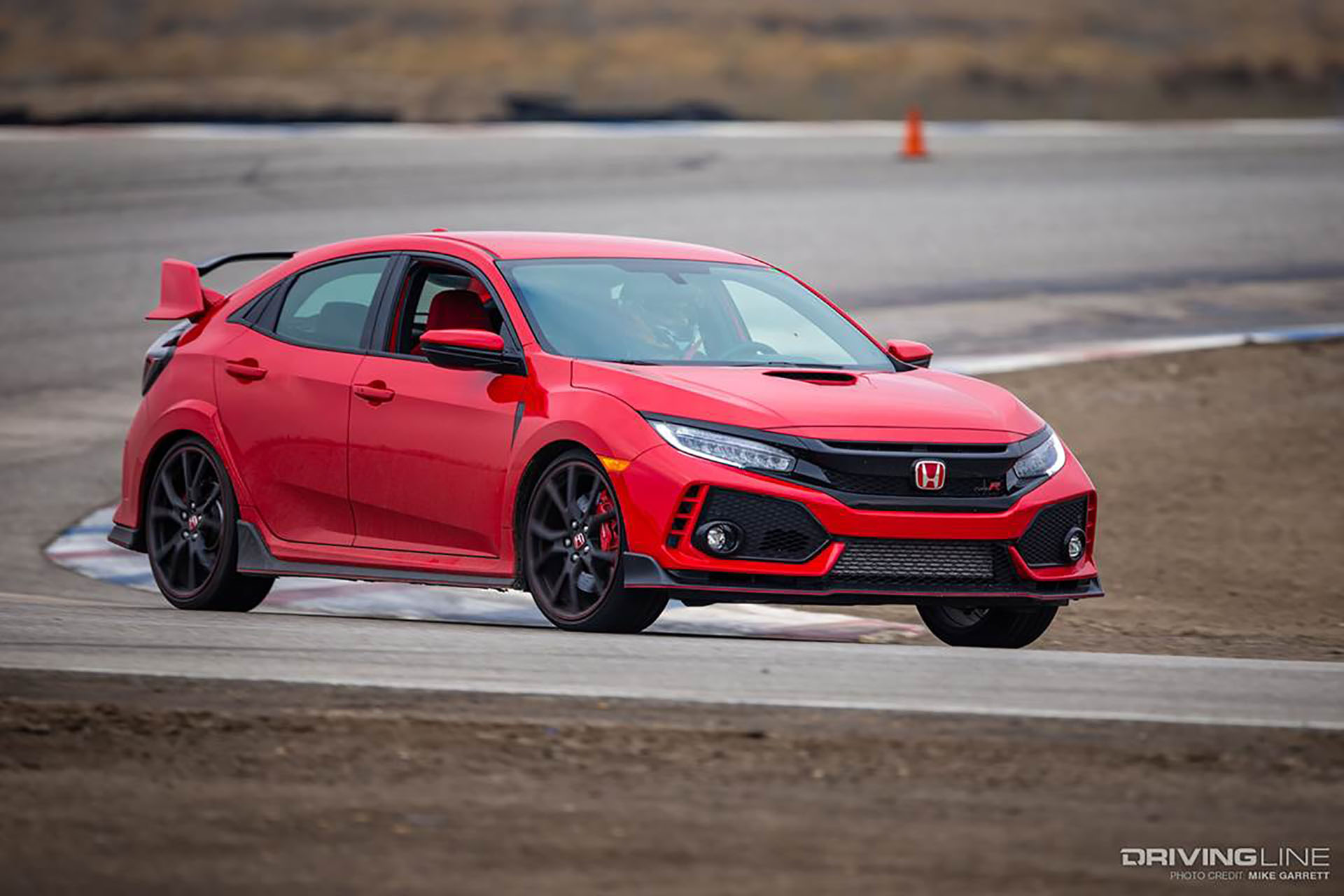 2018 Honda Civic Type R on Track
