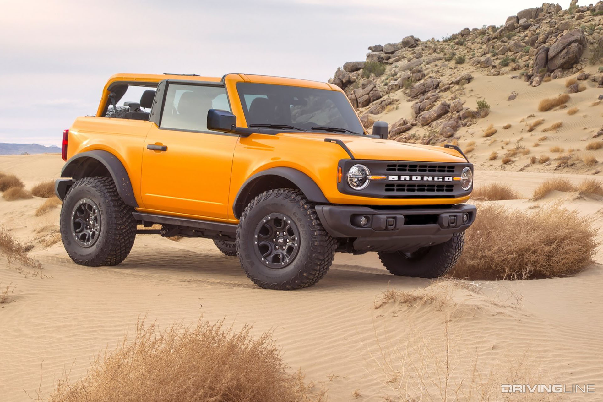 2021 Ford Bronco 2 Door Orange