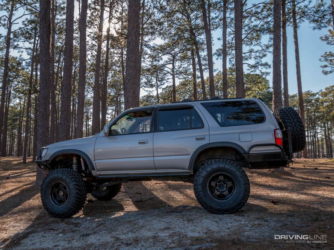 Toyota 4Runner on Nitto trail grappler tires