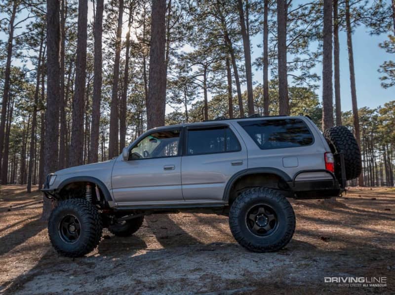 Toyota 4Runner on Nitto trail grappler tires