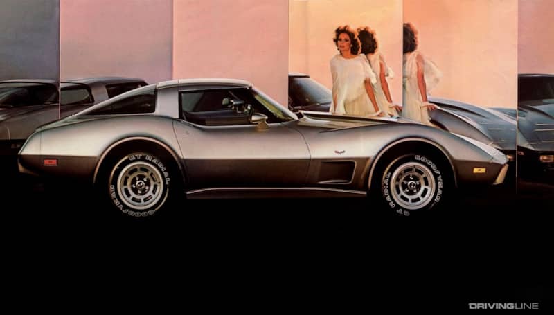 Silver Anniversary Corvette