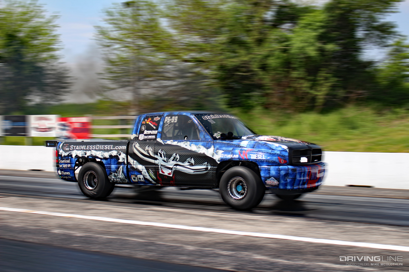 Stainless Diesel Pro Street Dodge Ram