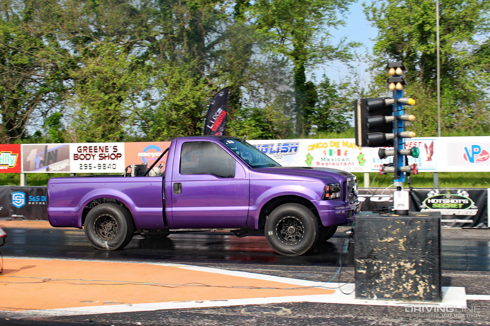 2005 Ford Super Duty Power Stroke Drag Race