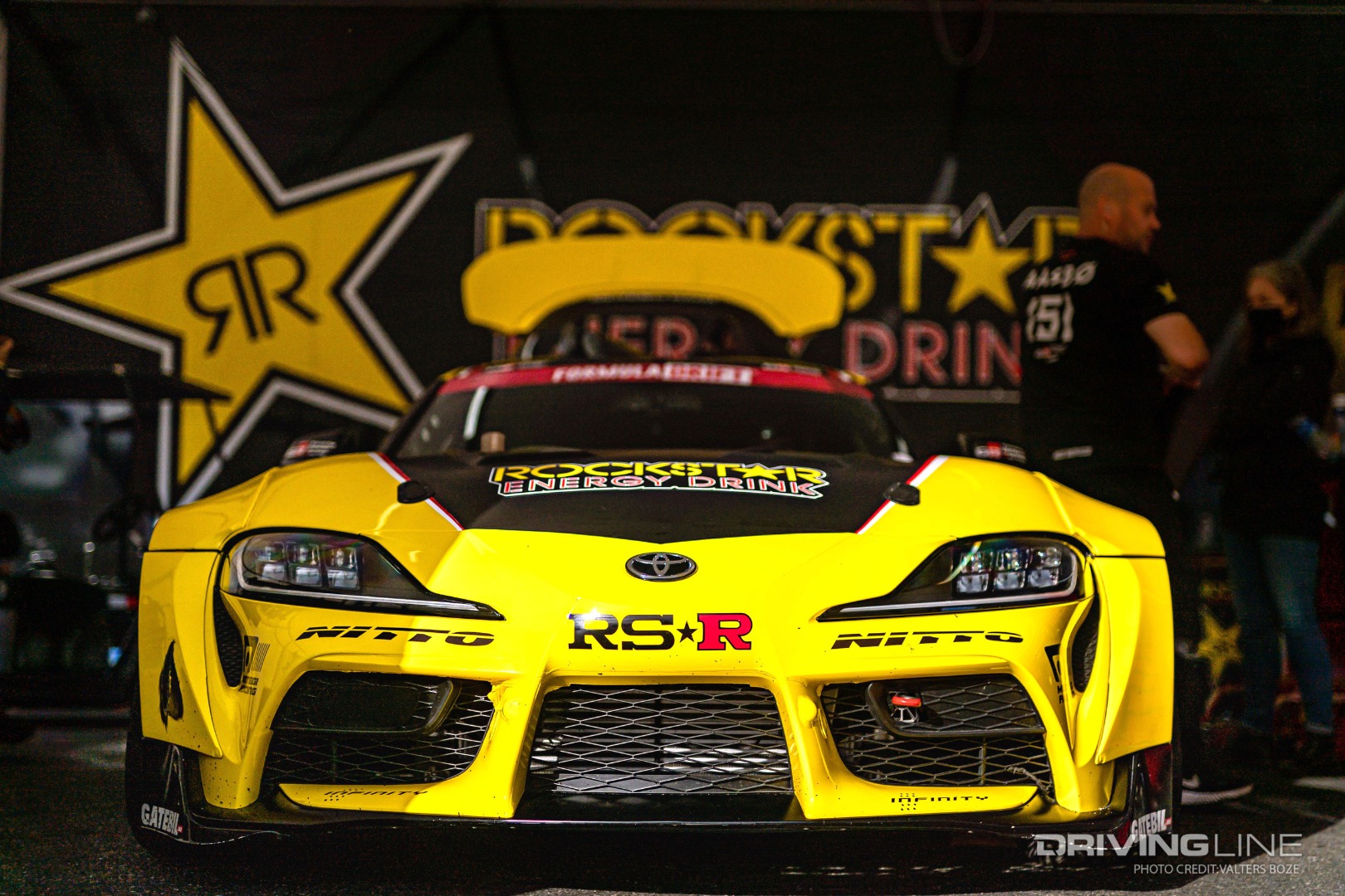 Fredric Aasbo would suffer an untimely mechanical failure in his Toyota GR Supra in Round 4