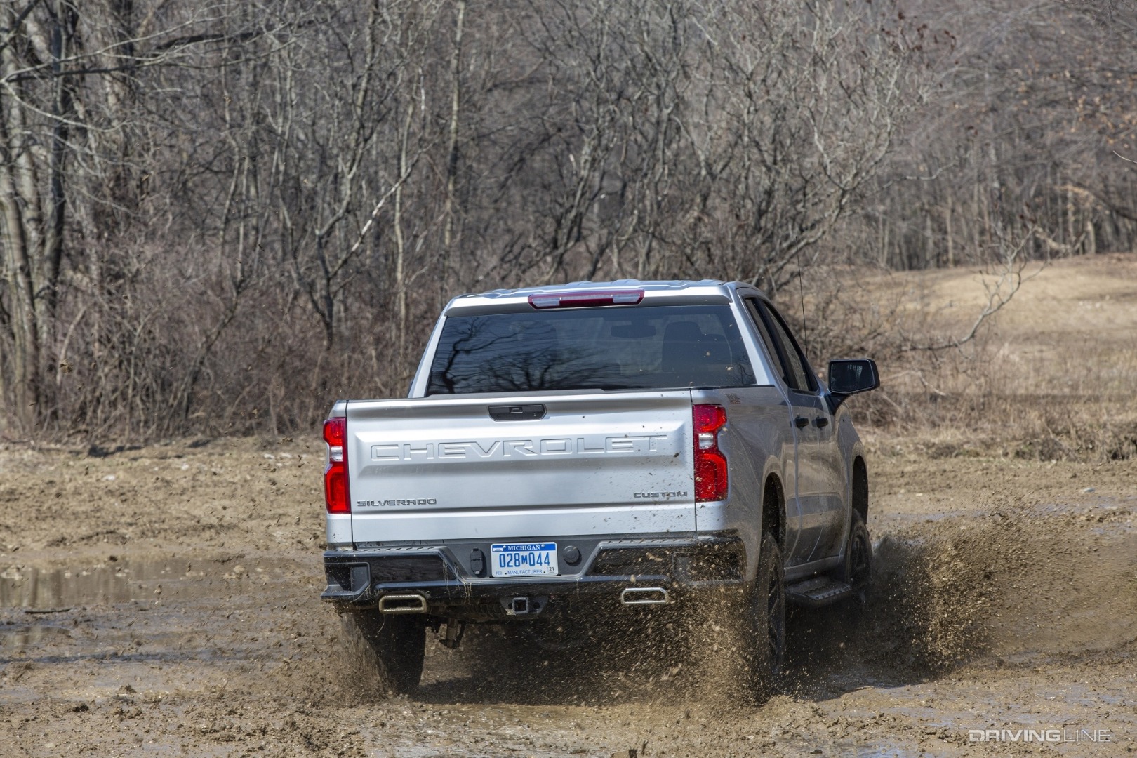 2020 Chevrolet Silverado Trail Boss in mud