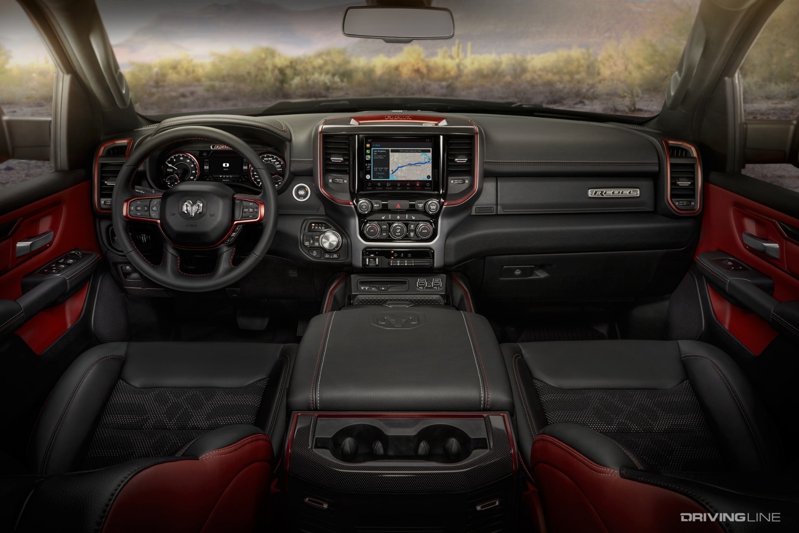 2020 Ram Rebel interior
