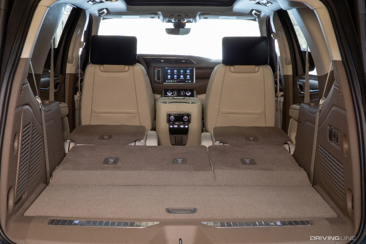 2020 GMC Yukon rear cargo area