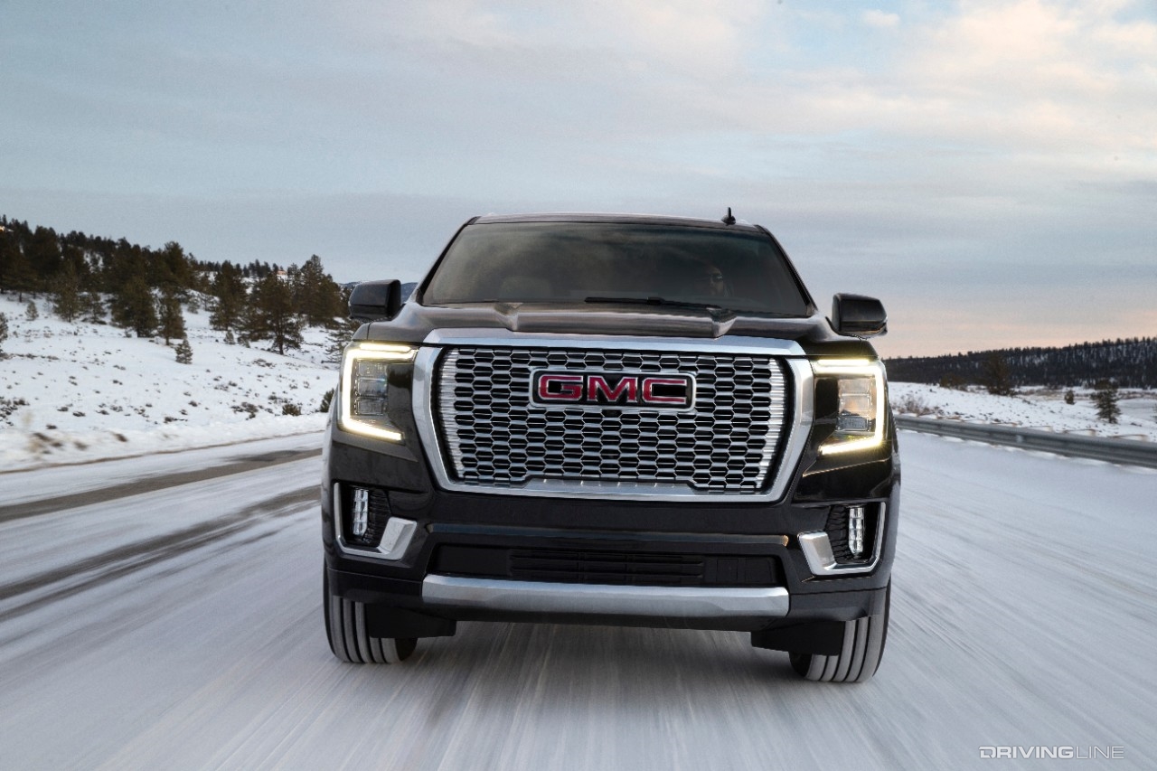 2020 GMC Yukon head-on view