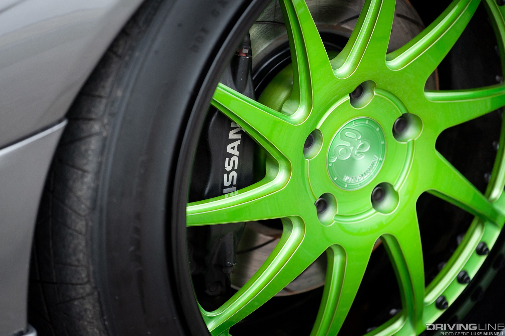 The Avant-Garde F221 wheels on Nitto Invo tires are impossible to miss!
