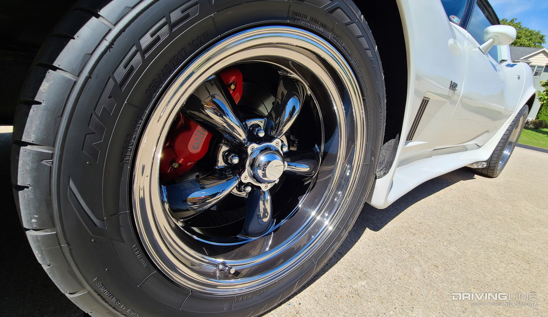 C3 Chevrolet Corvette wheel with NT555 G2 tires