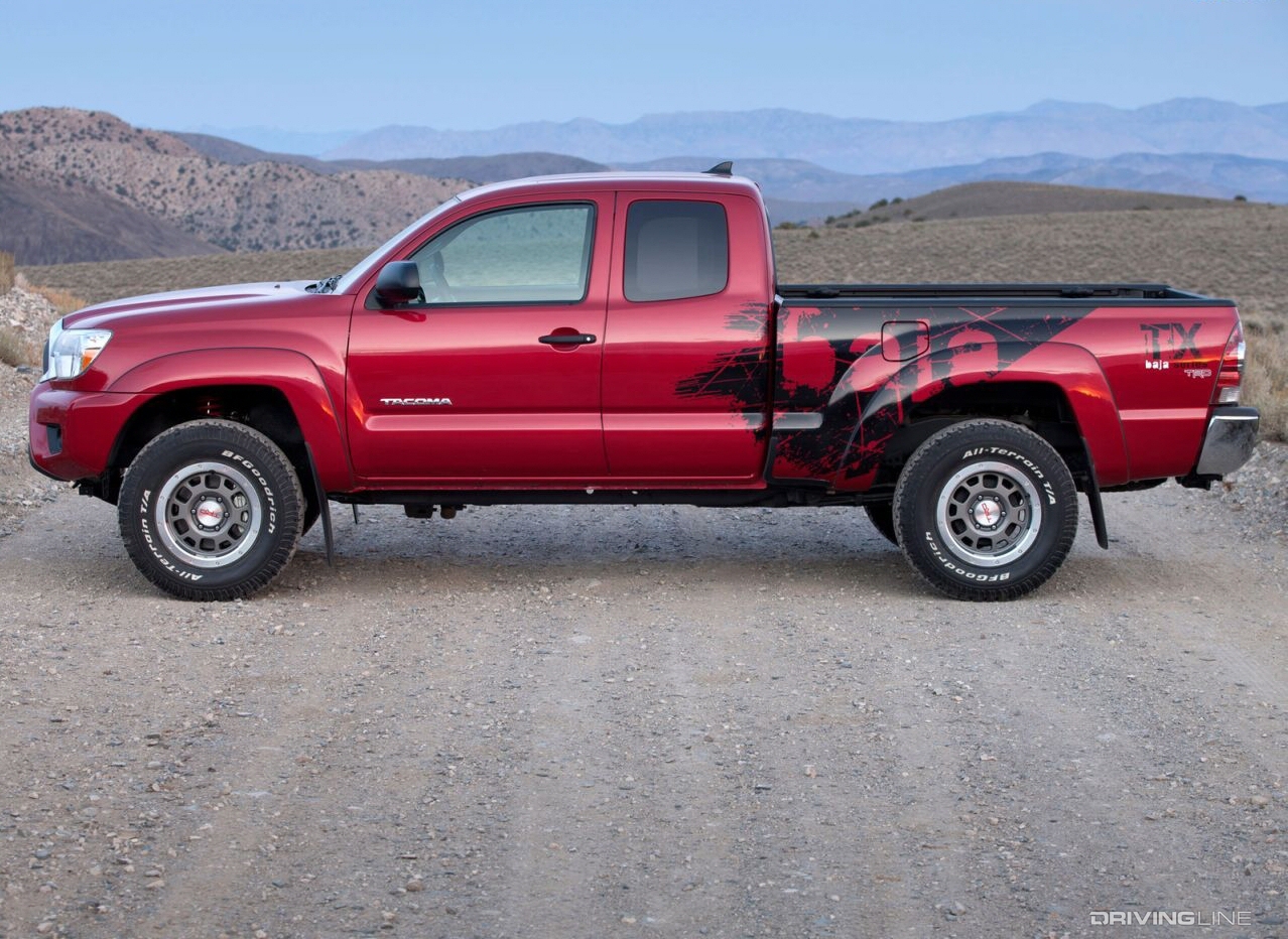 Toyota Tacoma Baja Series side