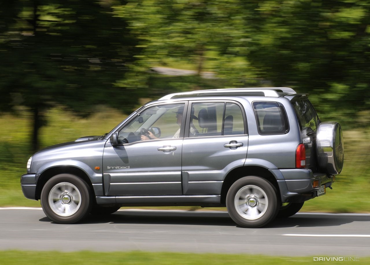 Suzuki Grand Vitara in motion