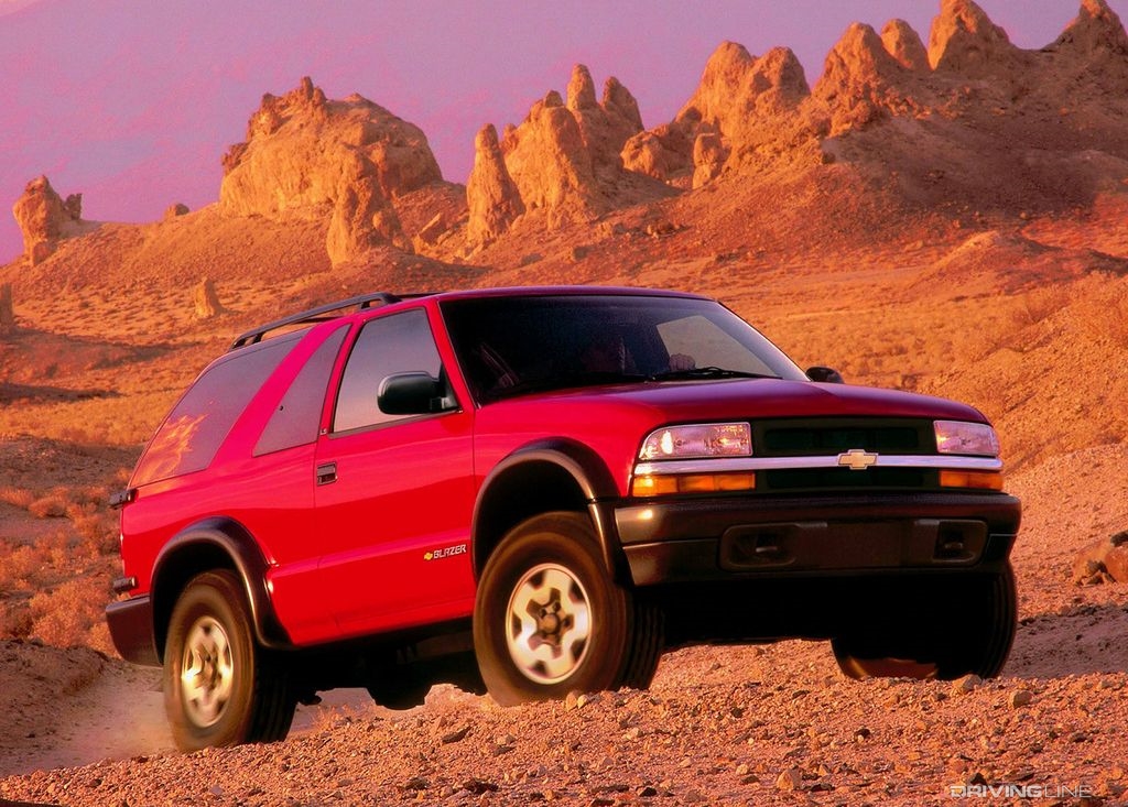 Chevrolet Blazer ZR2 in the desert
