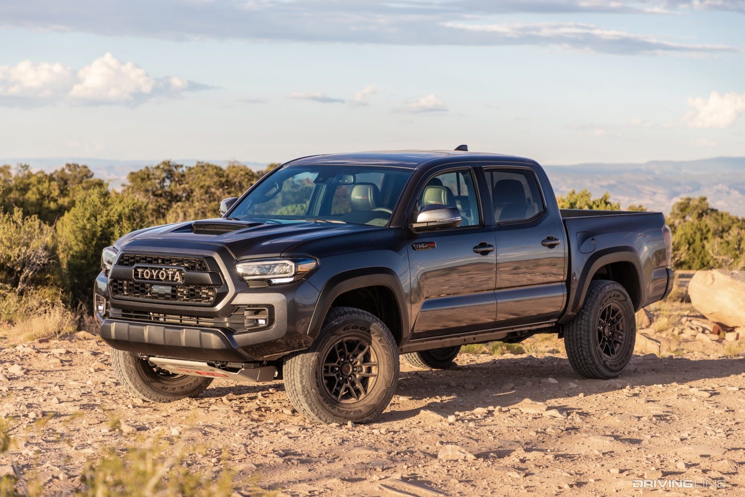 Toyota Tacoma TRD Pro in blue