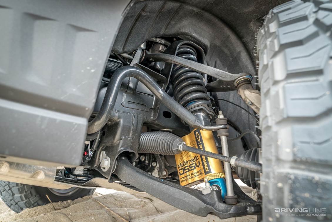 Chevrolet Colorado ZR2 DSSV shocks