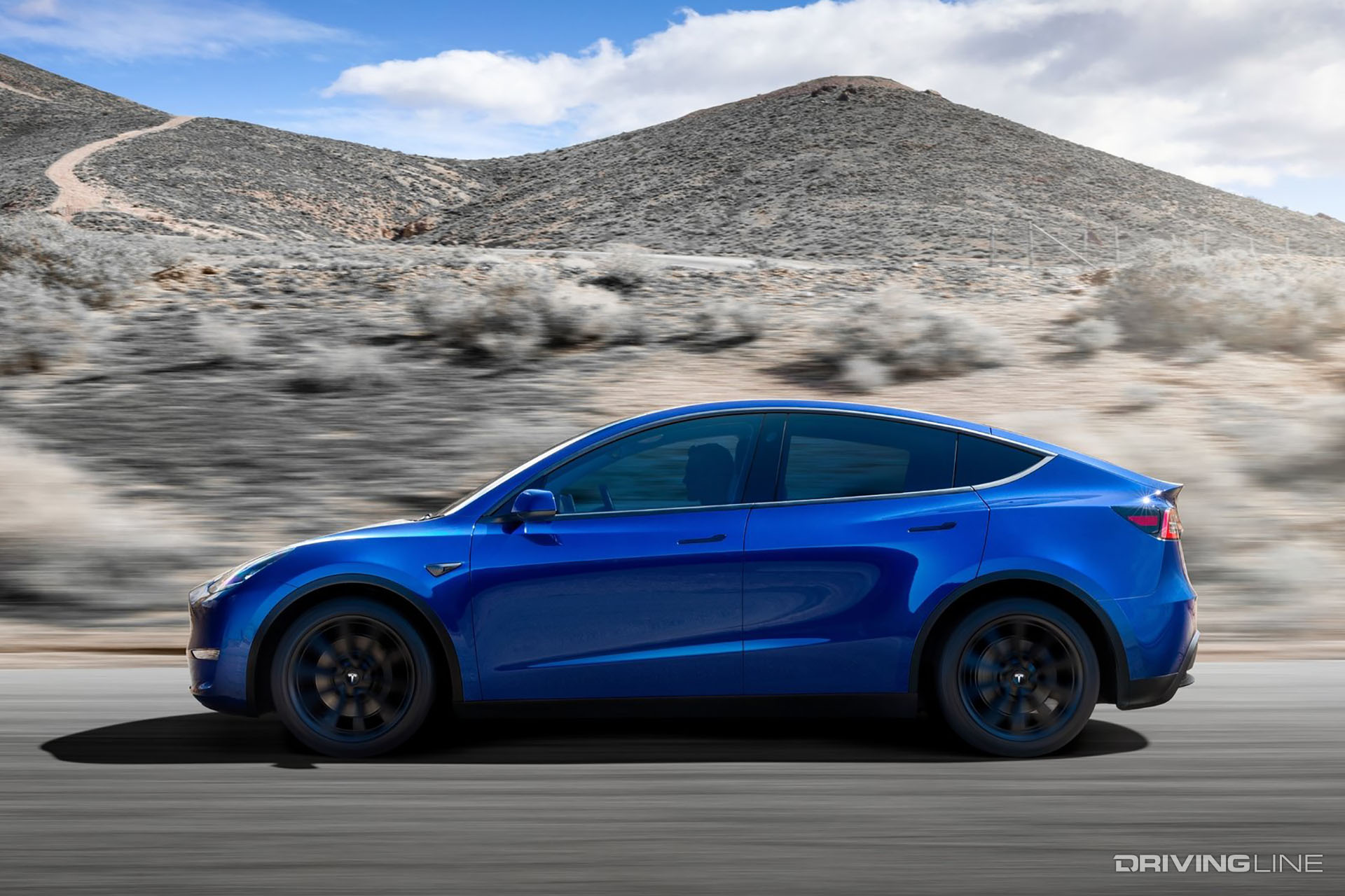 Tesla Model Y Blue
