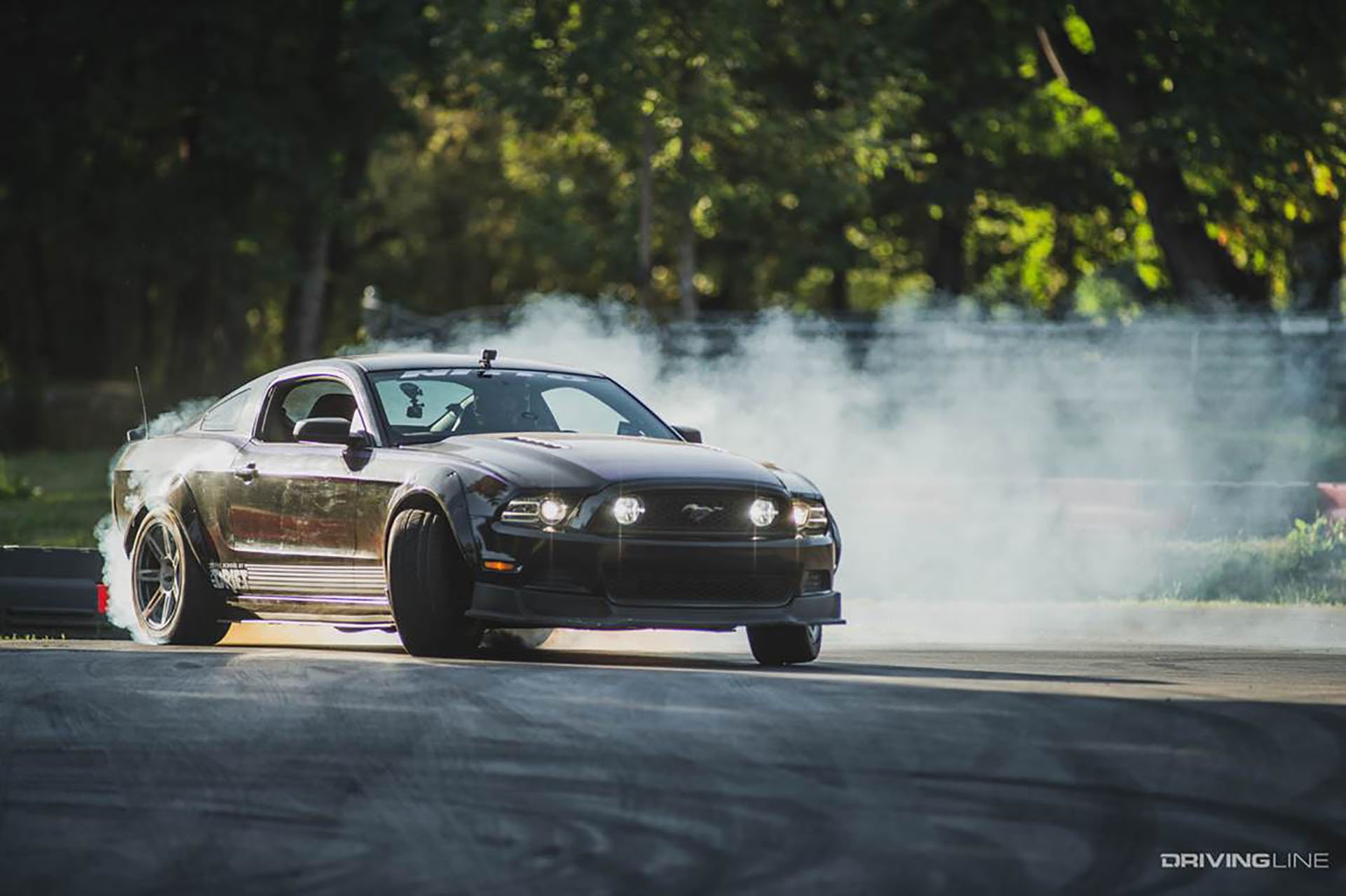 Ford Mustang RTR Drifting