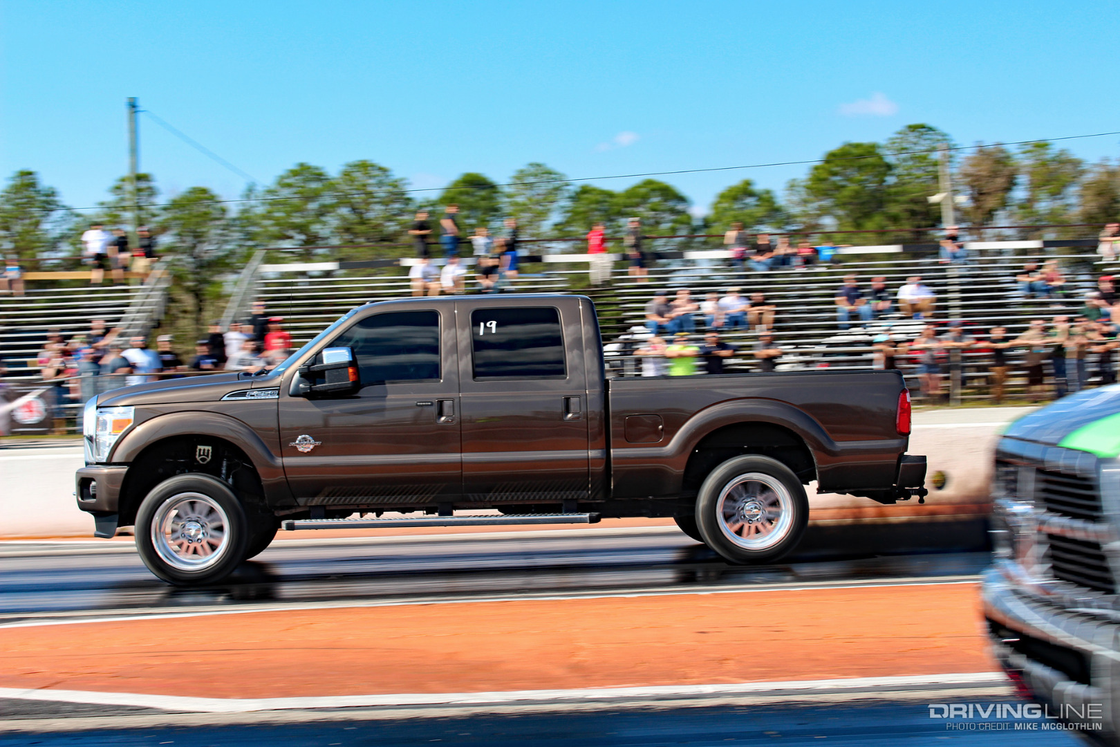 Ford F250 Power Stroke Diesel Drag Racing