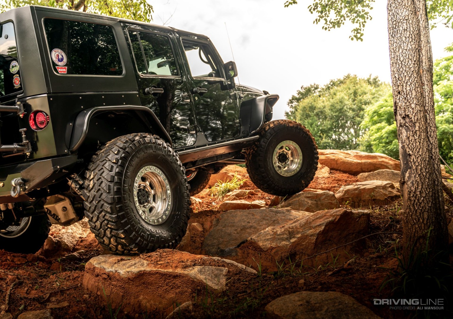 2012 Jeep Wrangler Unlimited Rubicon 40s Super Duty axles ripp supercharger