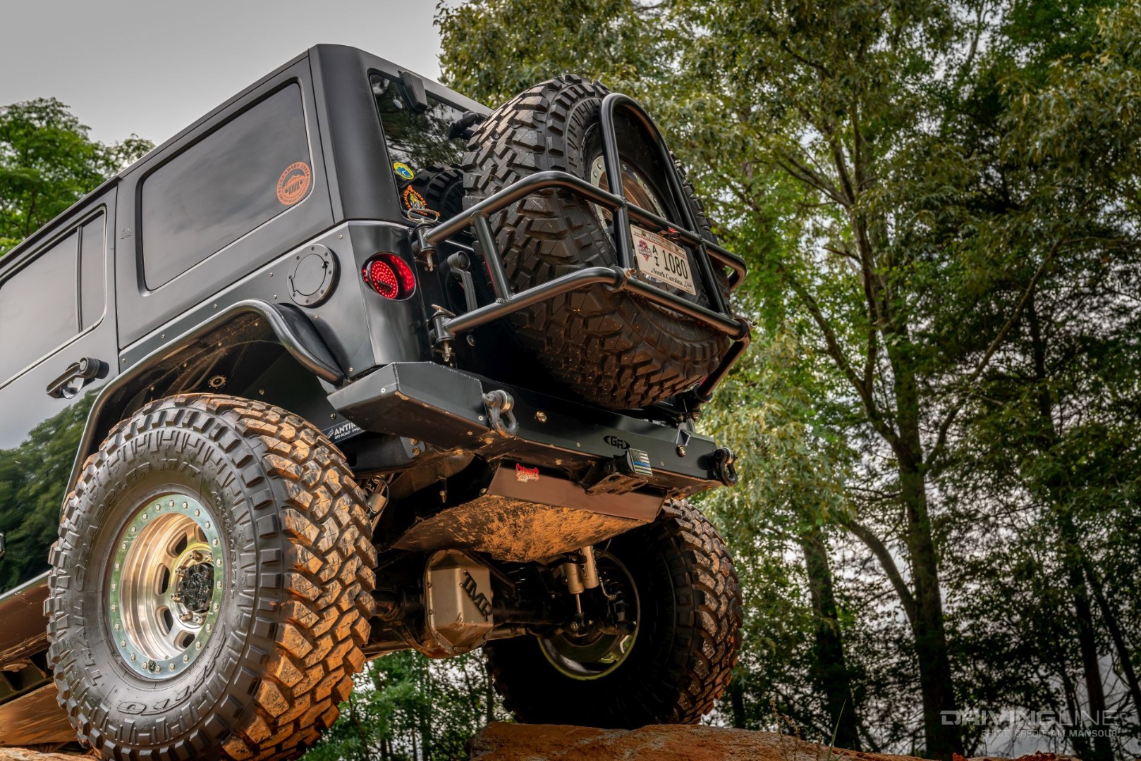 2012 Jeep Wrangler Unlimited Rubicon 40s Super Duty axles ripp supercharger