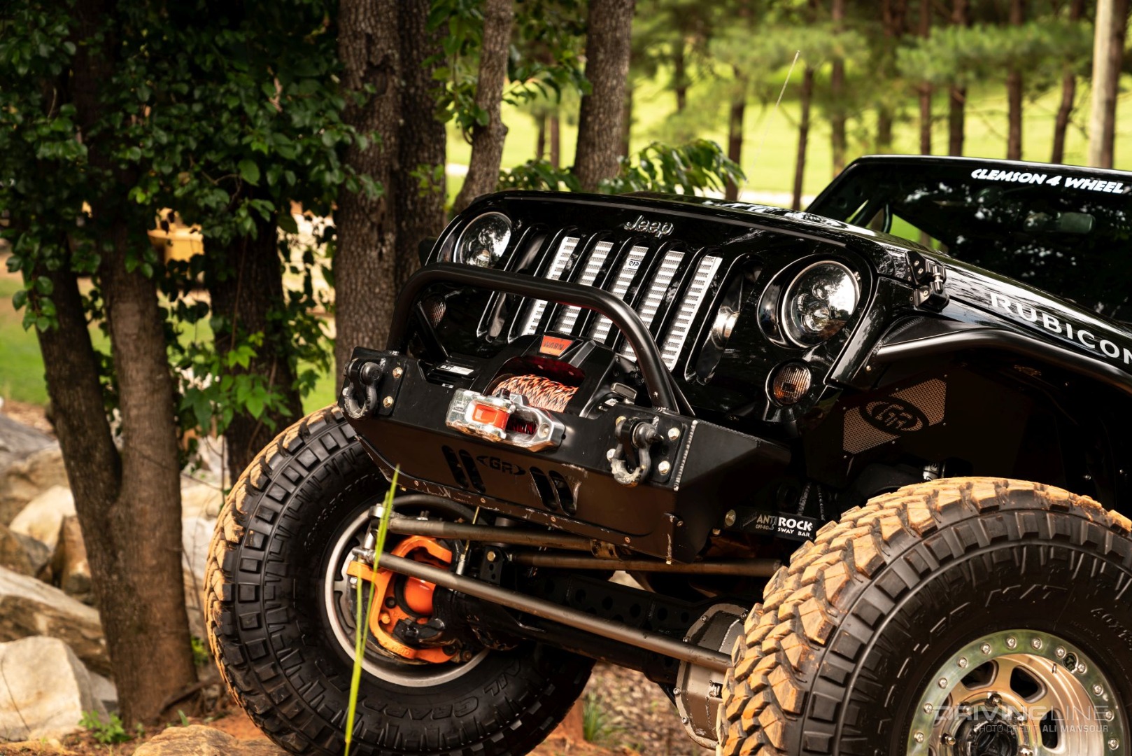 2012 Jeep Wrangler Unlimited Rubicon 40s Super Duty axles ripp supercharger