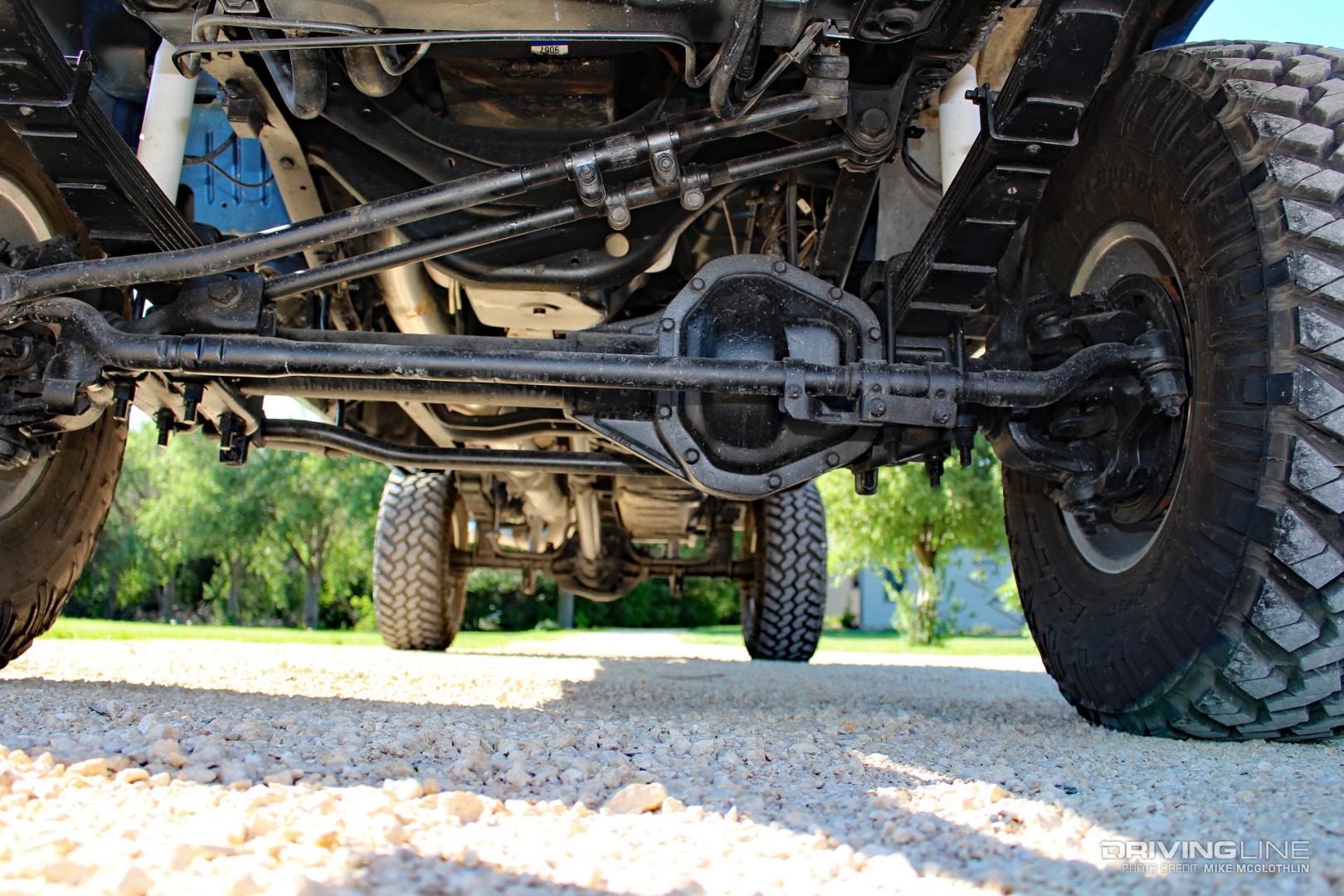 Solid Axle Ford Super Duty on Nitto Trail Grappler tires