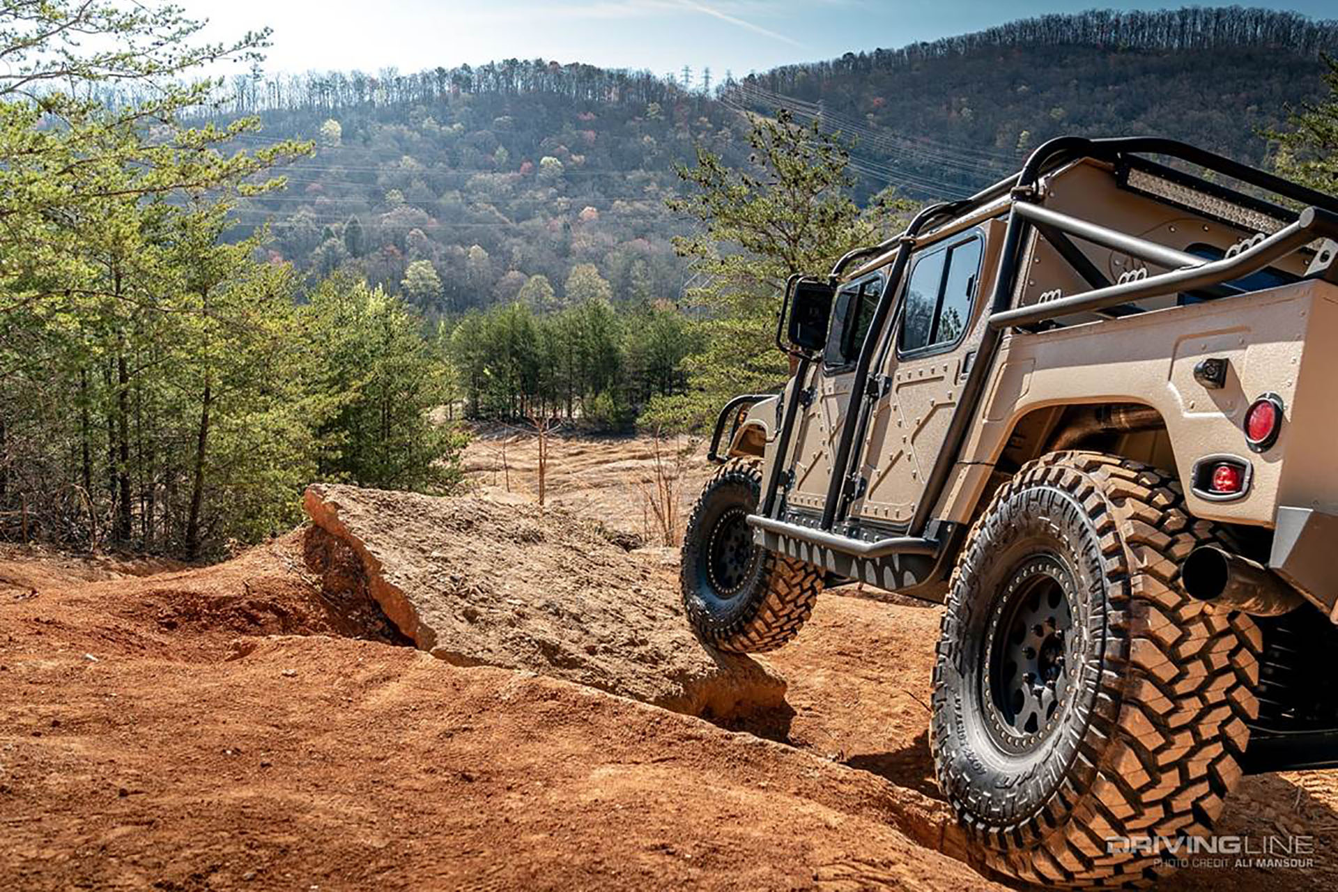 Humvee on Nitto Trail Grappler Tires