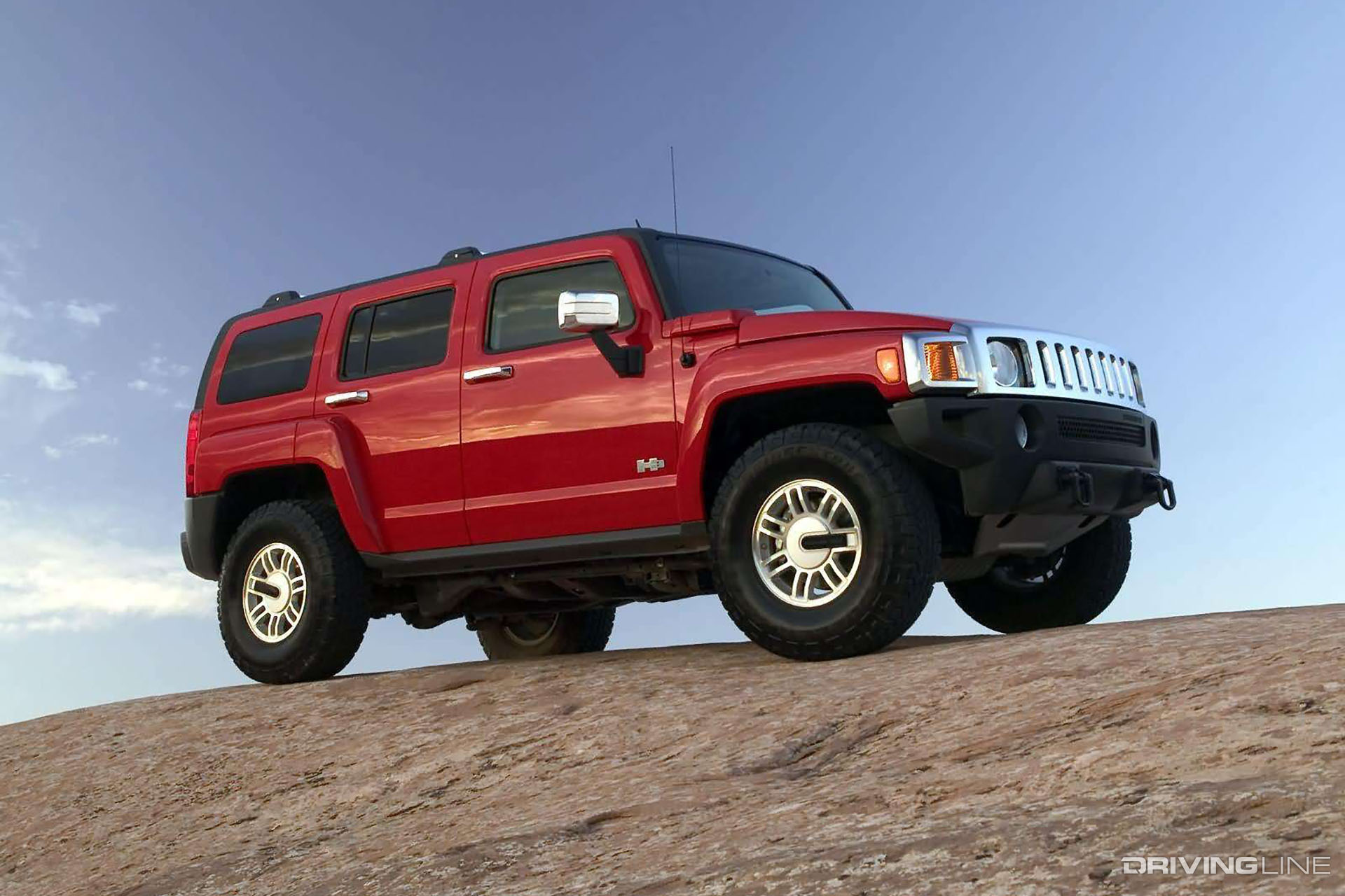 Hummer H3 Red