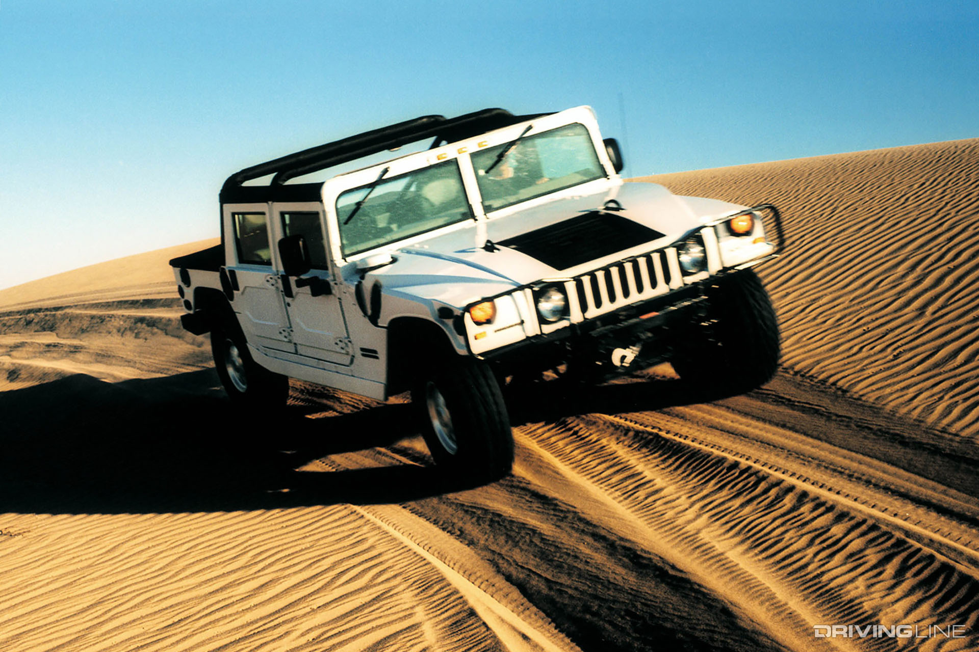 Hummer H1 White