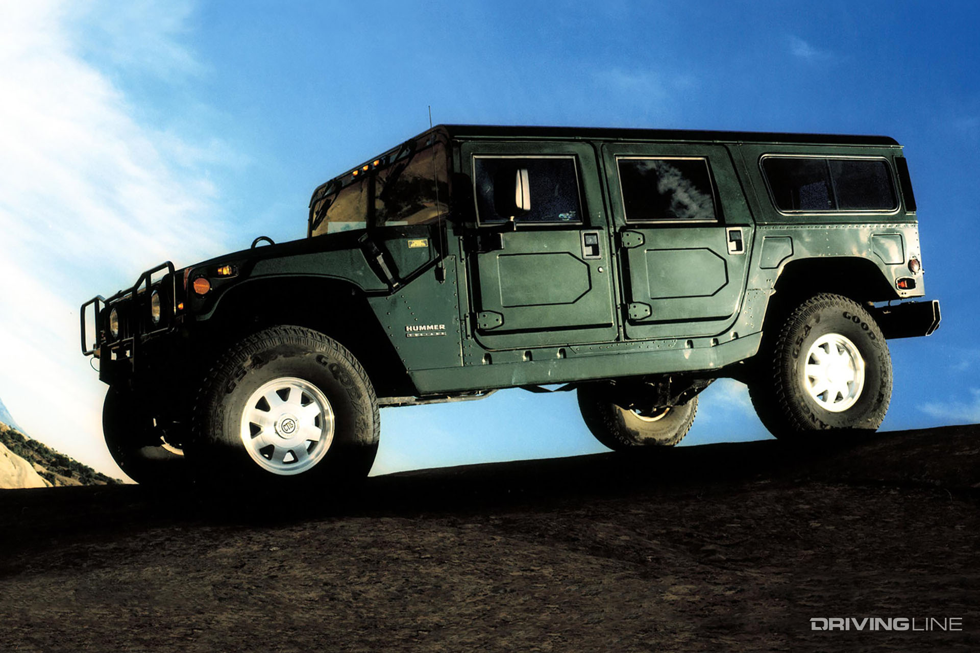 Hummer H1 Green