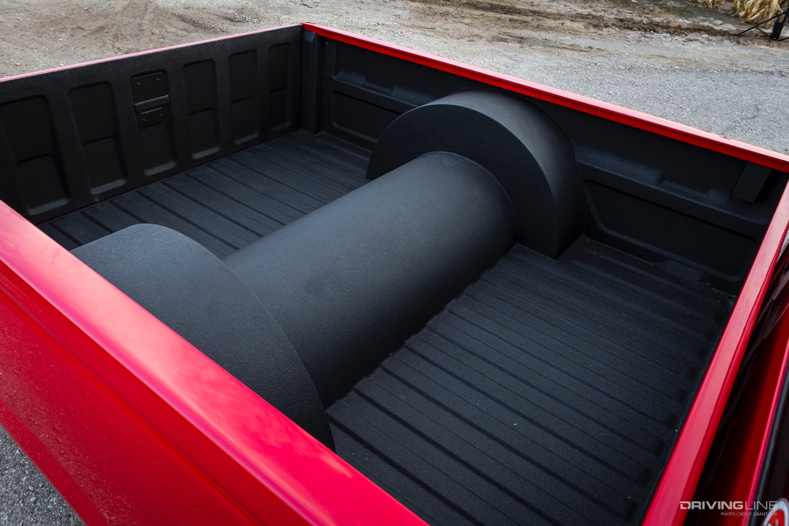 Bed of Trent Briggs' '92 Chevy pickup