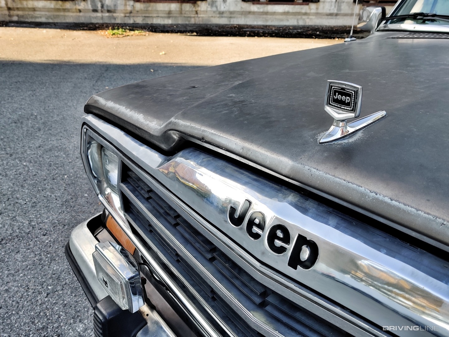 Jeep Grand Wagoneer LS Swap front detail