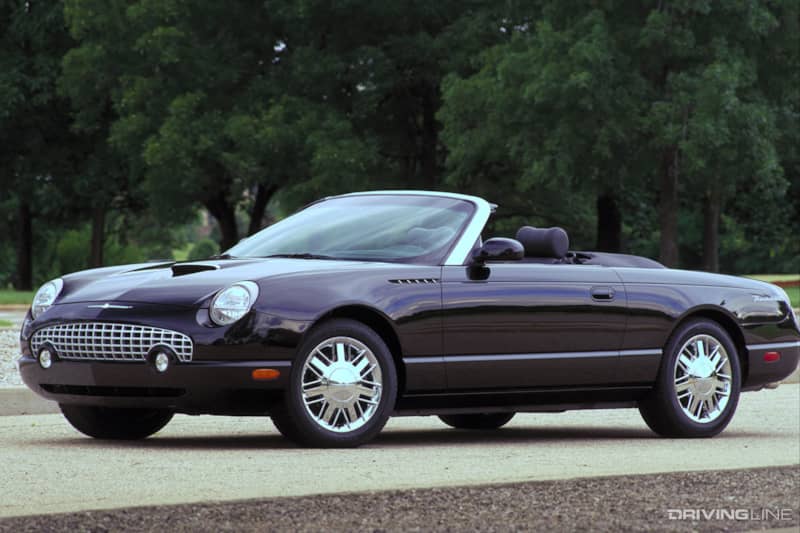 2002 Ford Thunderbird Black