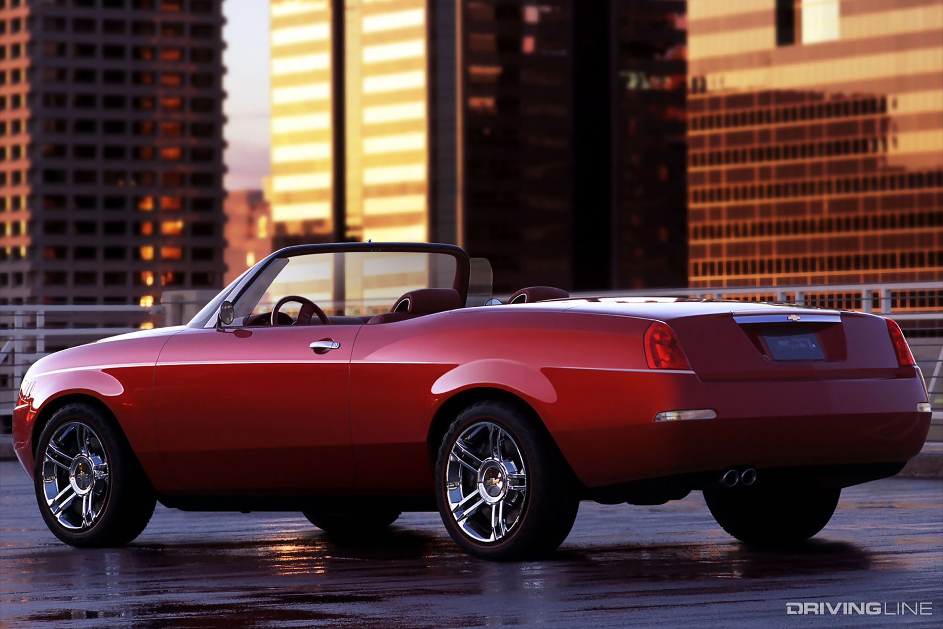 2002 Chevy Bel Air Concept Rear View