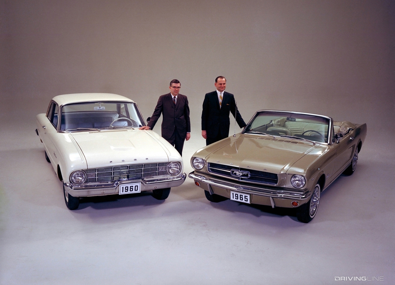Ford Falcon and Ford Mustang