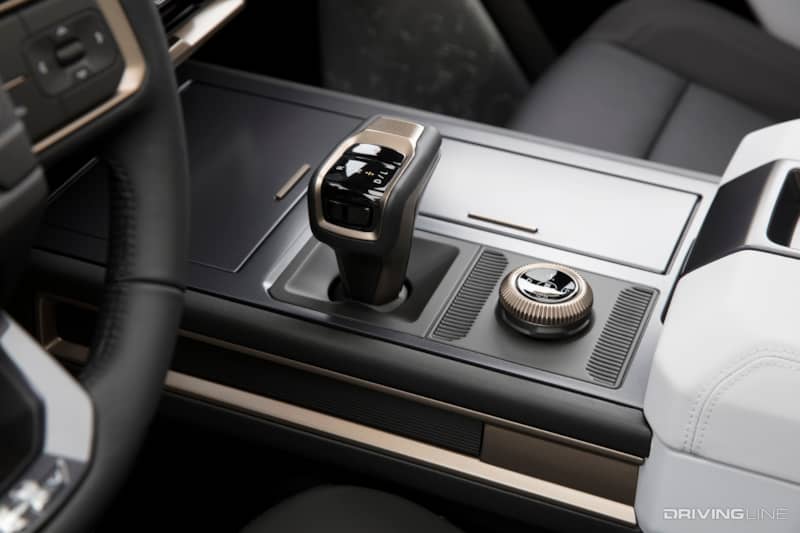 Hummer EV Interior Center Console