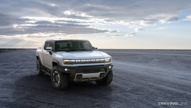 Hummer EV Front One Dry Lakebed
