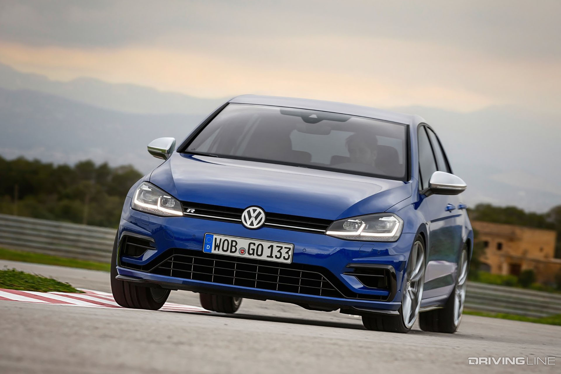 Mk7.5 Volkswagen Golf R on Track