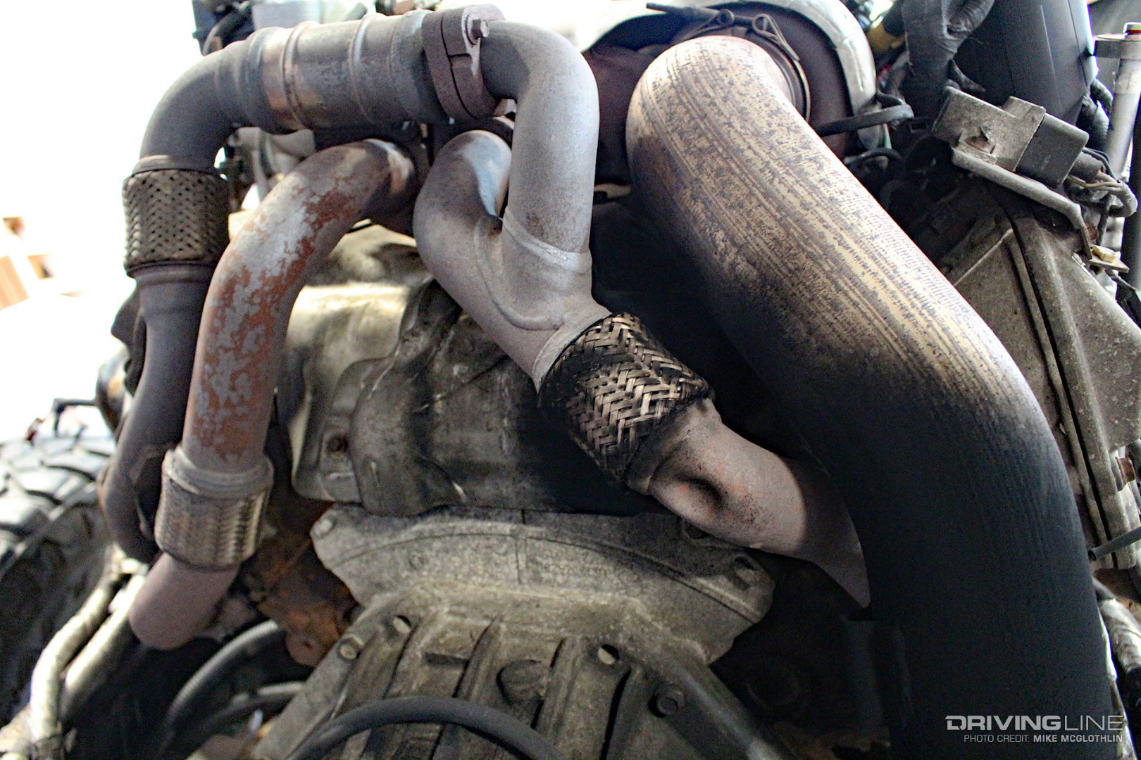 Cracked Up Pipes 6.4L Power Stroke