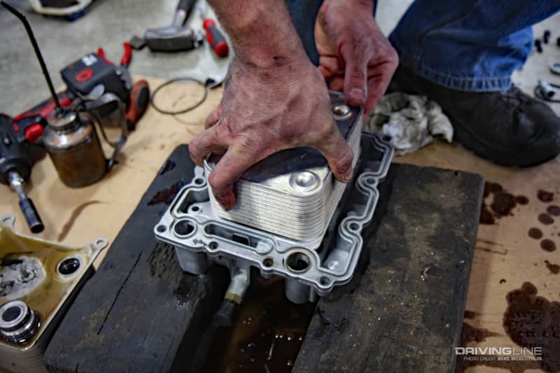 Power Stroke Oil Cooler